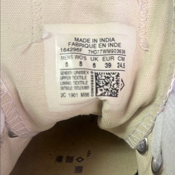 Converse Blush Pink Low-Top Sneakers - Picture 7 of 9